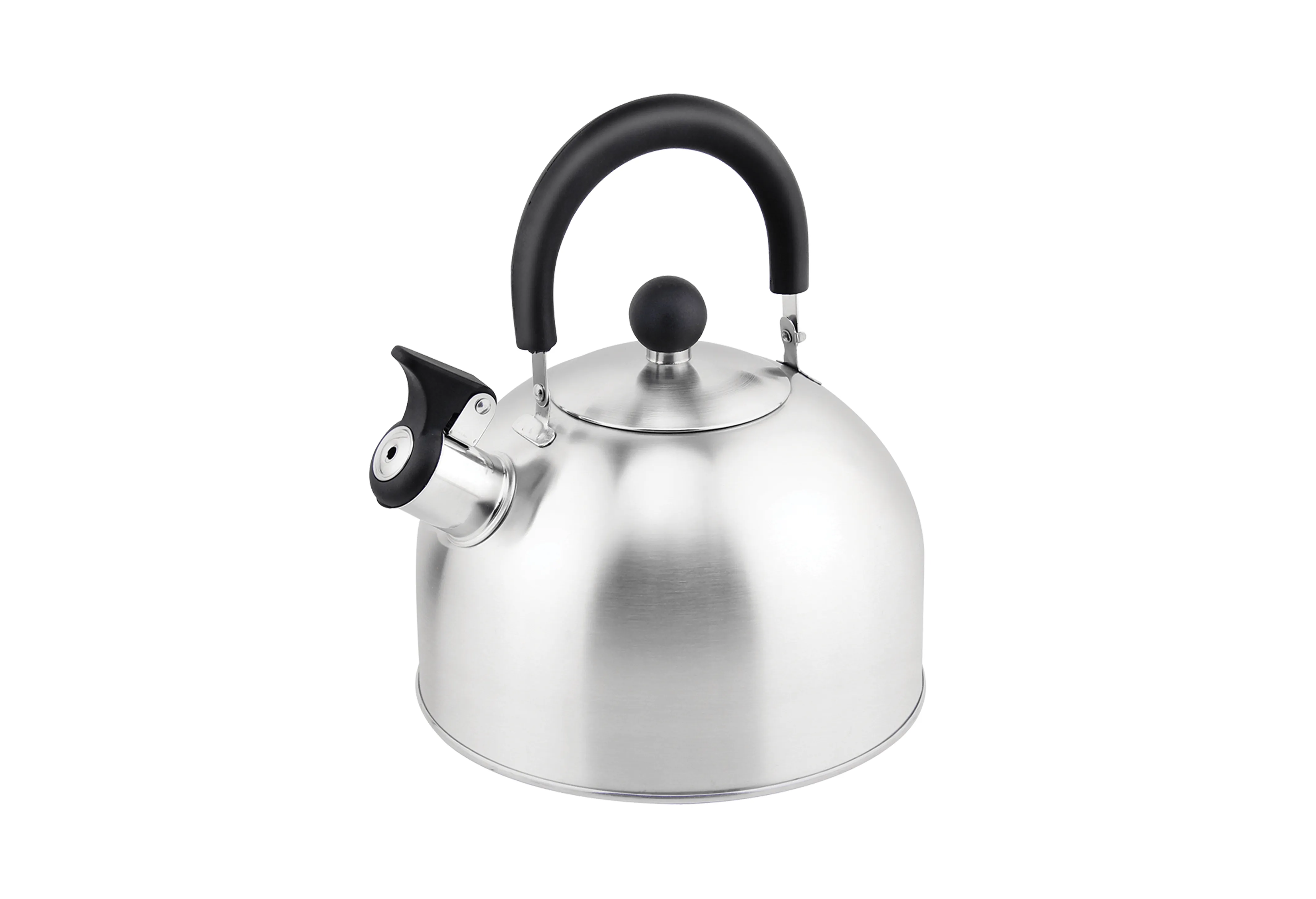 Ceainic inox cu fluier Floria ZLN1276 - 3L, compatibil gaz/ electric/ inductie, exterior polisat