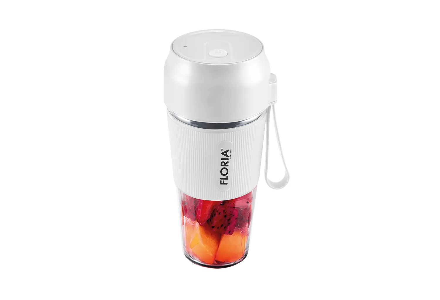 Blender portabil Floria ZLN1720 - Smoothie Maker reincarcabil 300ml, motor 50W, lame inox