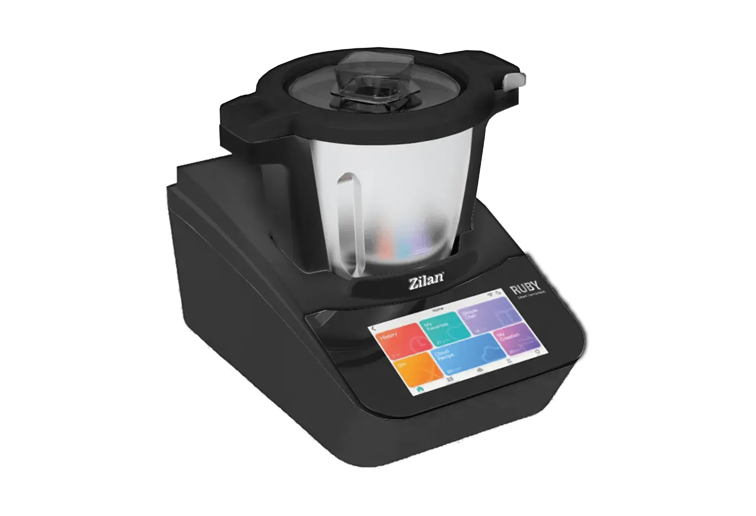 Robot de bucatarie multifunctional Zilan ZLN9341 RUBY - 1700W, 4,7L, ecran touch 7