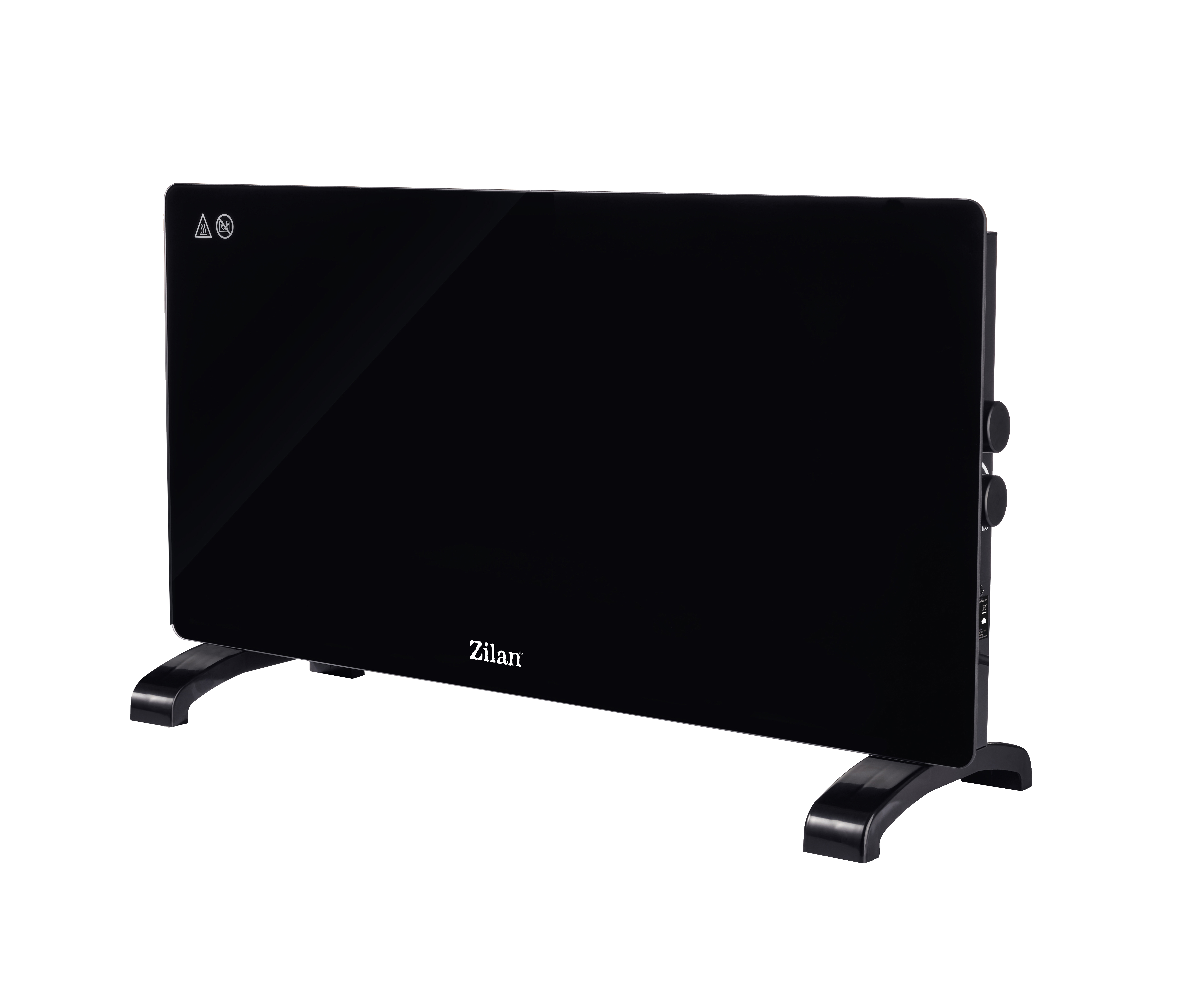 Convector electric Zilan ZLN4062 cu panou sticla - 2000W, termostat reglabil, protectie supraincalzire