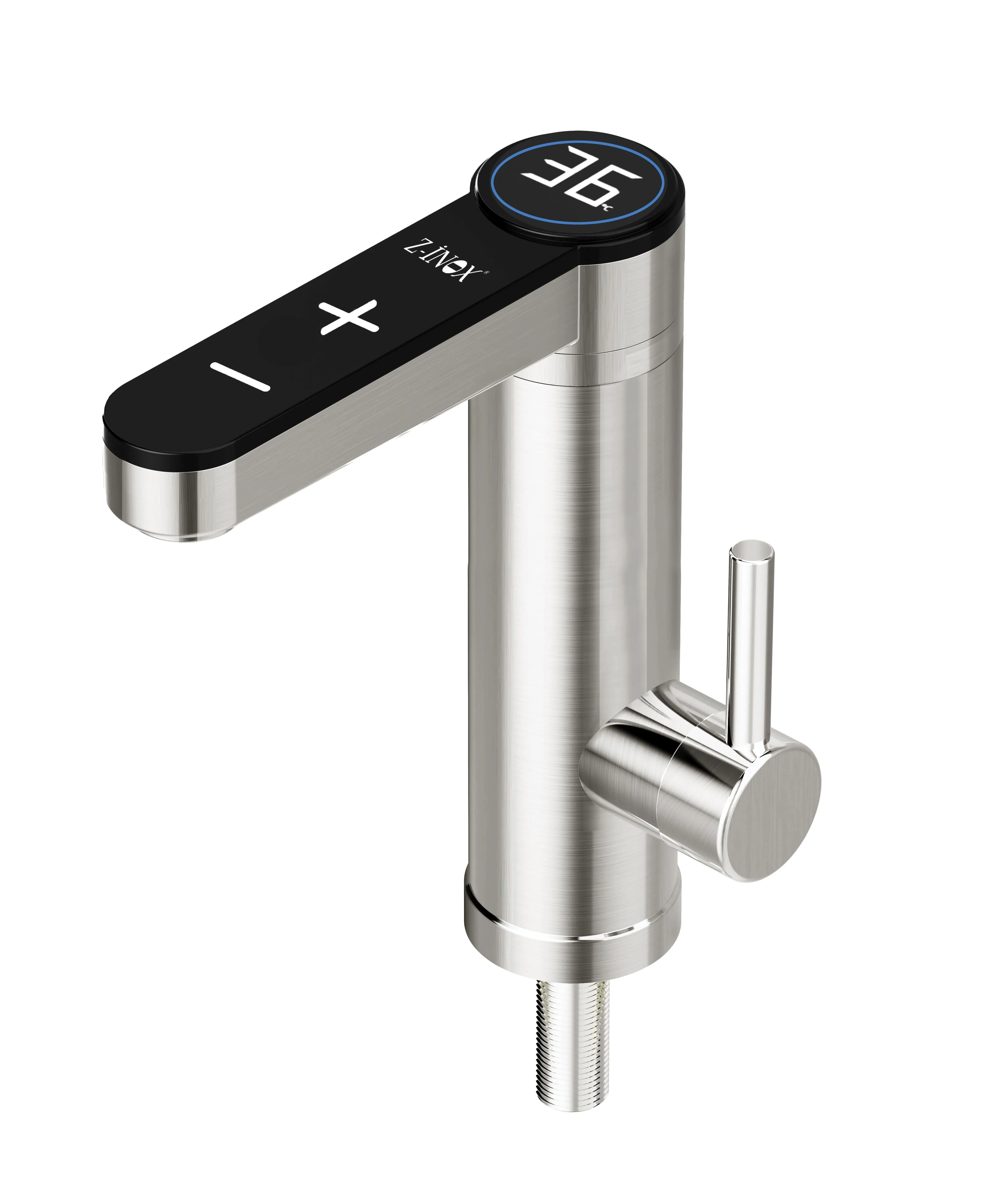 Robinet electric instant Z-INOX ZLN3799, cu afisaj digital - 3600W, protectie IPX4, incalzire rapida