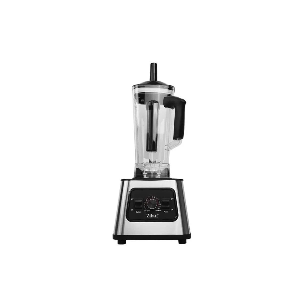 Blender profesional Zilan ZLN2785 - 1100W, vas din plastic 2L, 15 viteze + pulse, lame inox 3D