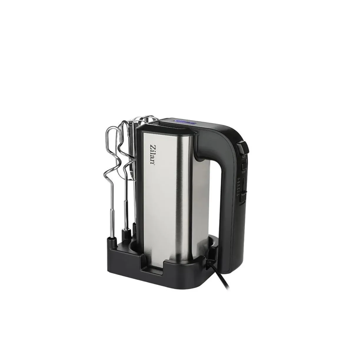 Mixer de mana Zilan ZLN2938 500W - inox, 5 viteze + Turbo, protectie supraincalzire