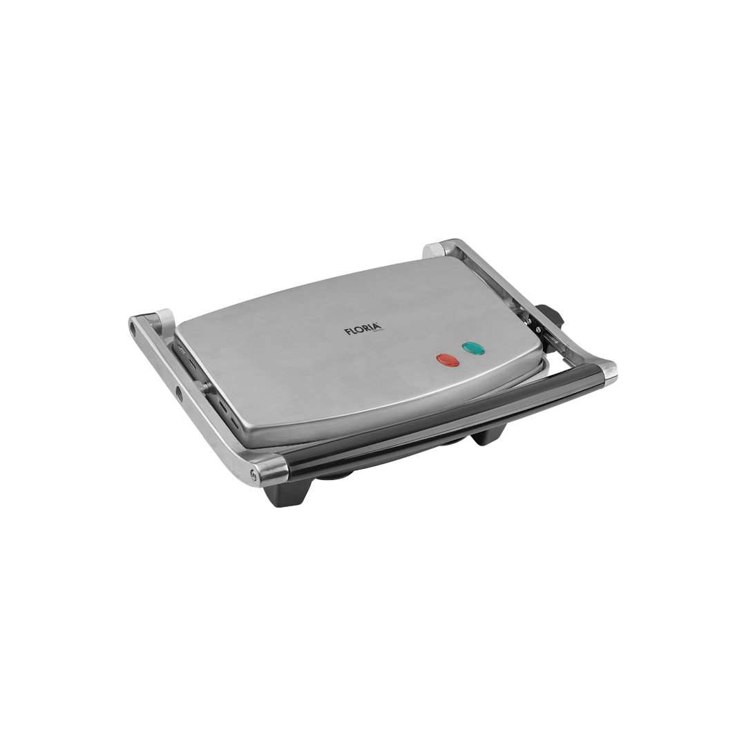 Aparat sandwich si grill electric FLORIA ZLN3881 - placi antiaderente, design compact