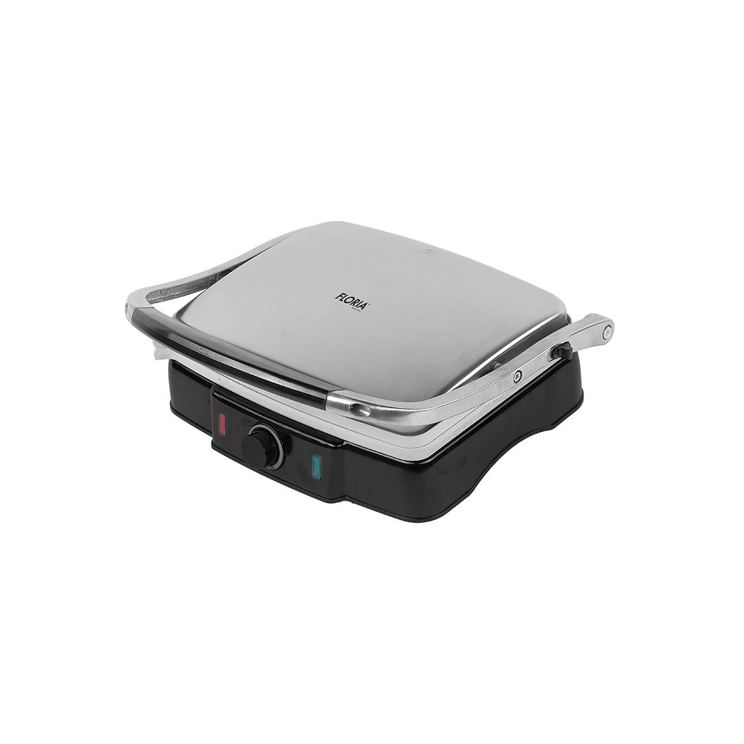 Sandwich Maker si Grill Electric FLORIA ZLN3904 - aparat 2 in 1 pentru preparate rapide