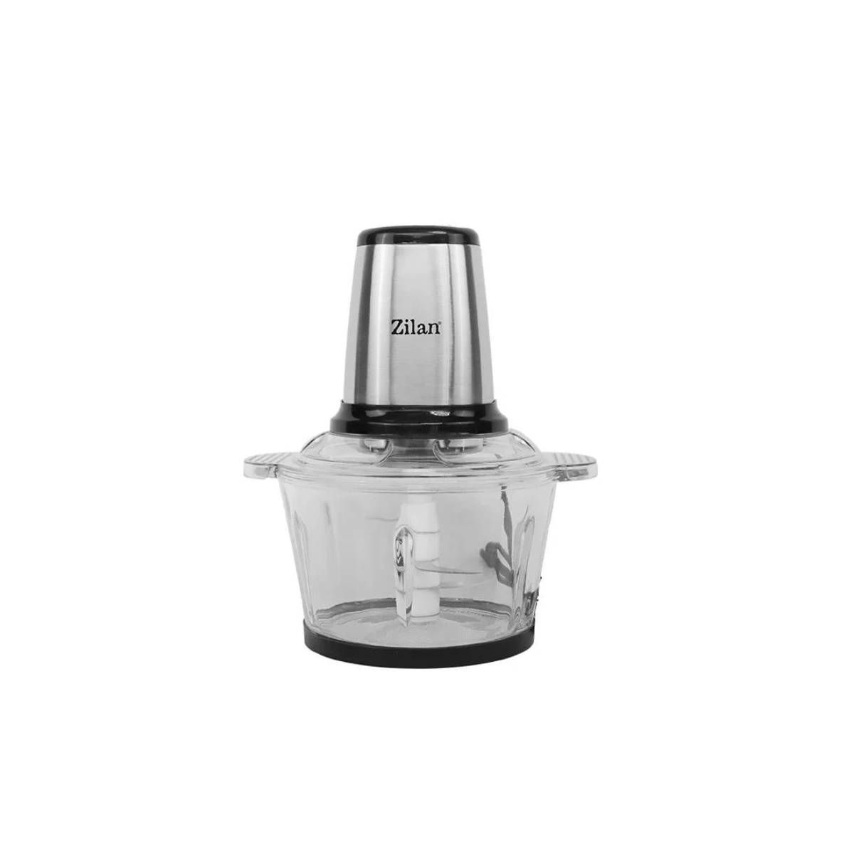 Tocator electric Zilan ZLN3898 - 400W, vas sticla 2 L, inox, 2 viteze + Pulse