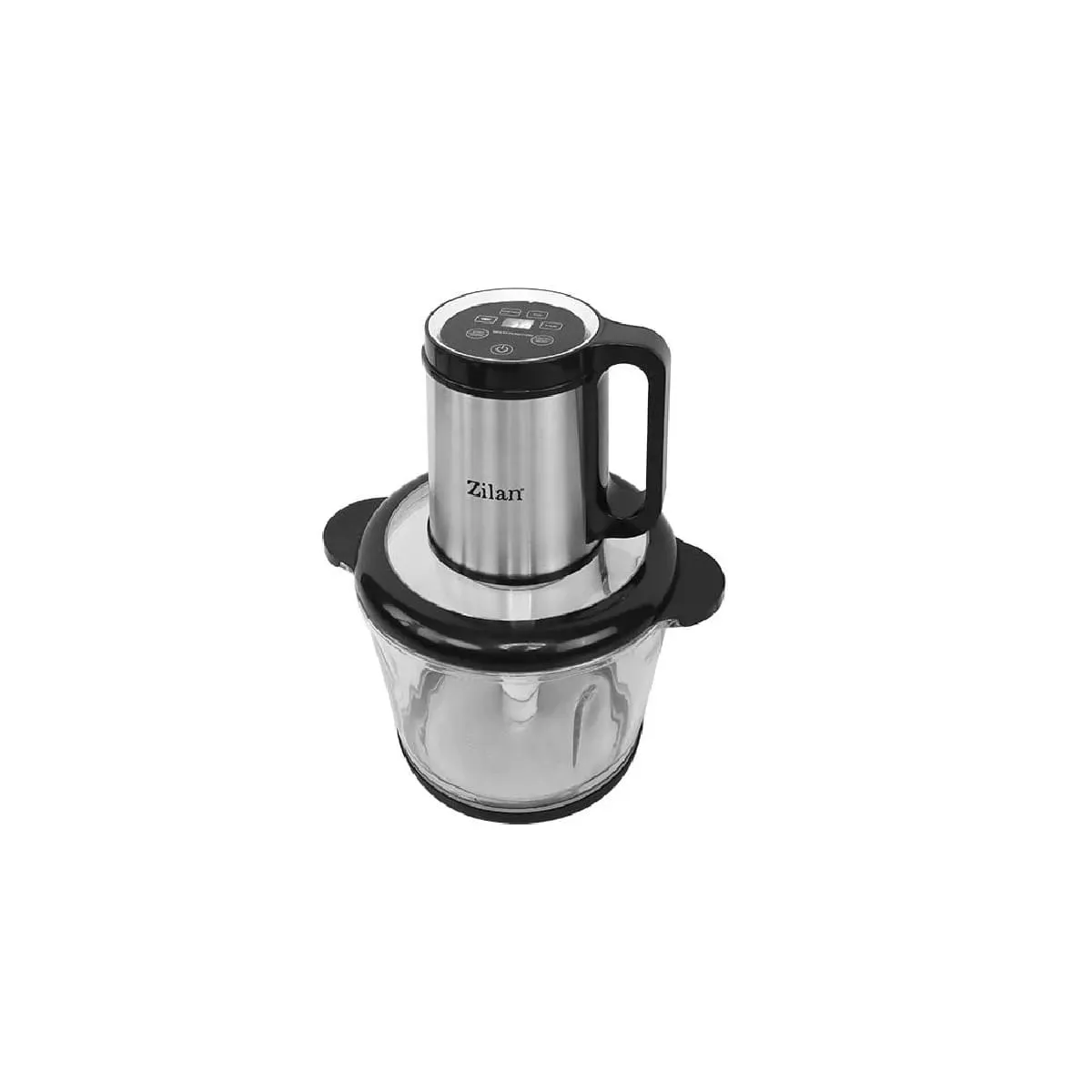 Tocator digital Zilan ZLN2747 cu bol sticla 3L, lame titan, 4 functii presetate, 500W