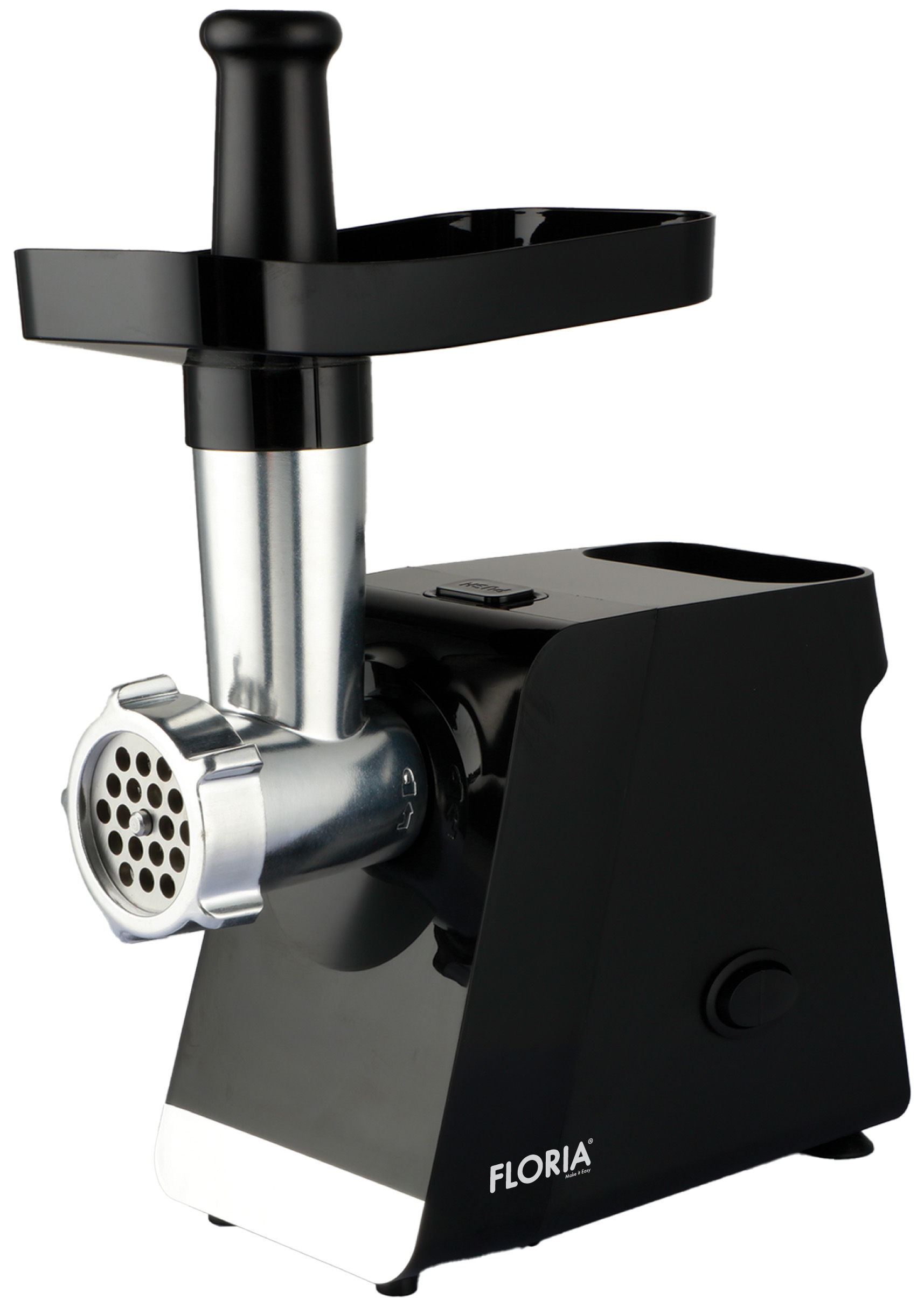 Masina de tocat carne Floria ZLN7975, Functie Reverse, 2 site incluse 5mm si 7mm, Putere 1300W