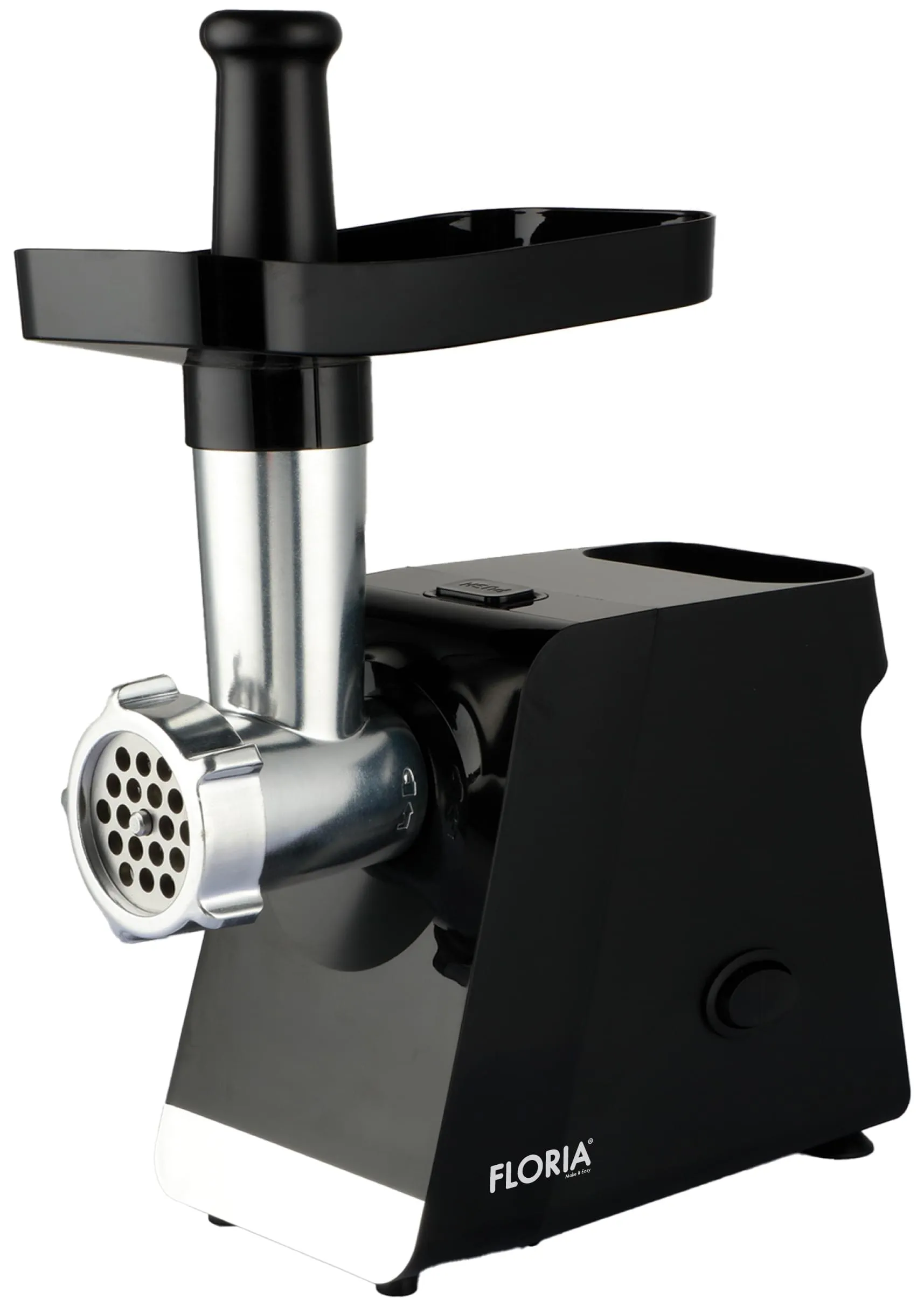 Masina de tocat carne Floria ZLN7975, Functie Reverse, 2 site incluse 5mm si 7mm, Putere 1300W