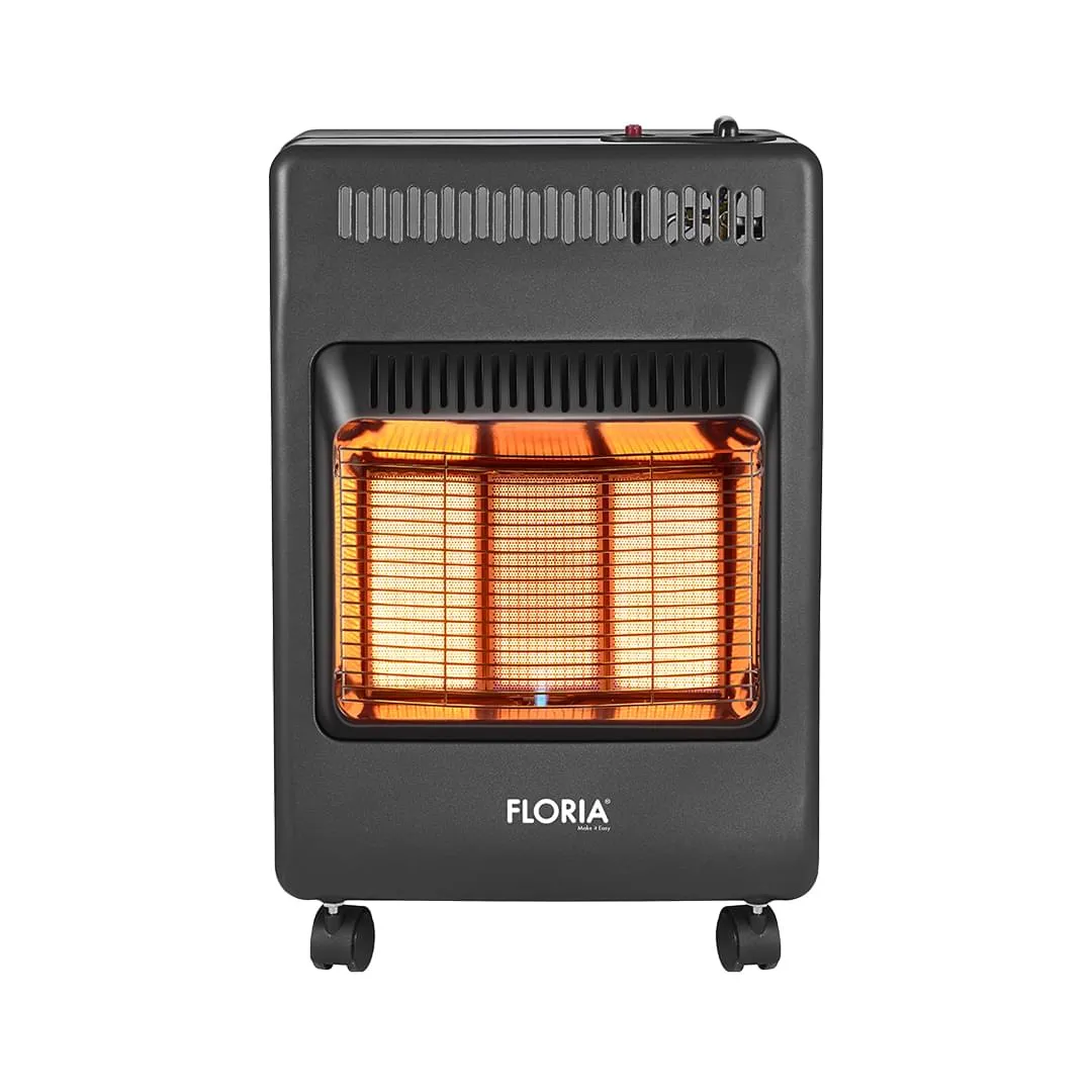 Soba pe Gaz FLORIA ZLN8455, 4200W, 3 Placi Ceramice, Aprindere Piezoelectrica, Demontata