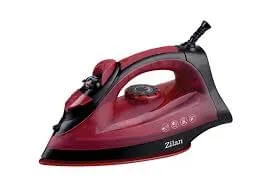 Fier de Calcat Profesional ZILAN ZLN-2188 Visiniu - Talpa Ceramica, 2200W, Abur Vertical, Auto-curatare