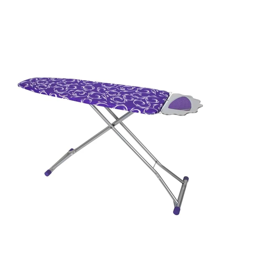 Masa de Calcat Zilan ZLN-0766 cu Suport Fier - Blat Tabla 118x42cm, Husa Microfibre, Verde