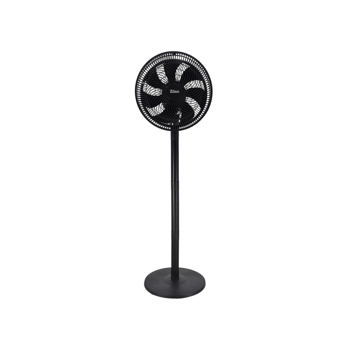 Ventilator Cu Picior ZILAN ZLN2558, Inaltime reglabila, Diametru 34 cm, 3 trepte de viteza, 7 palete, Oscilatie, 2000 RPM, Putere 95W