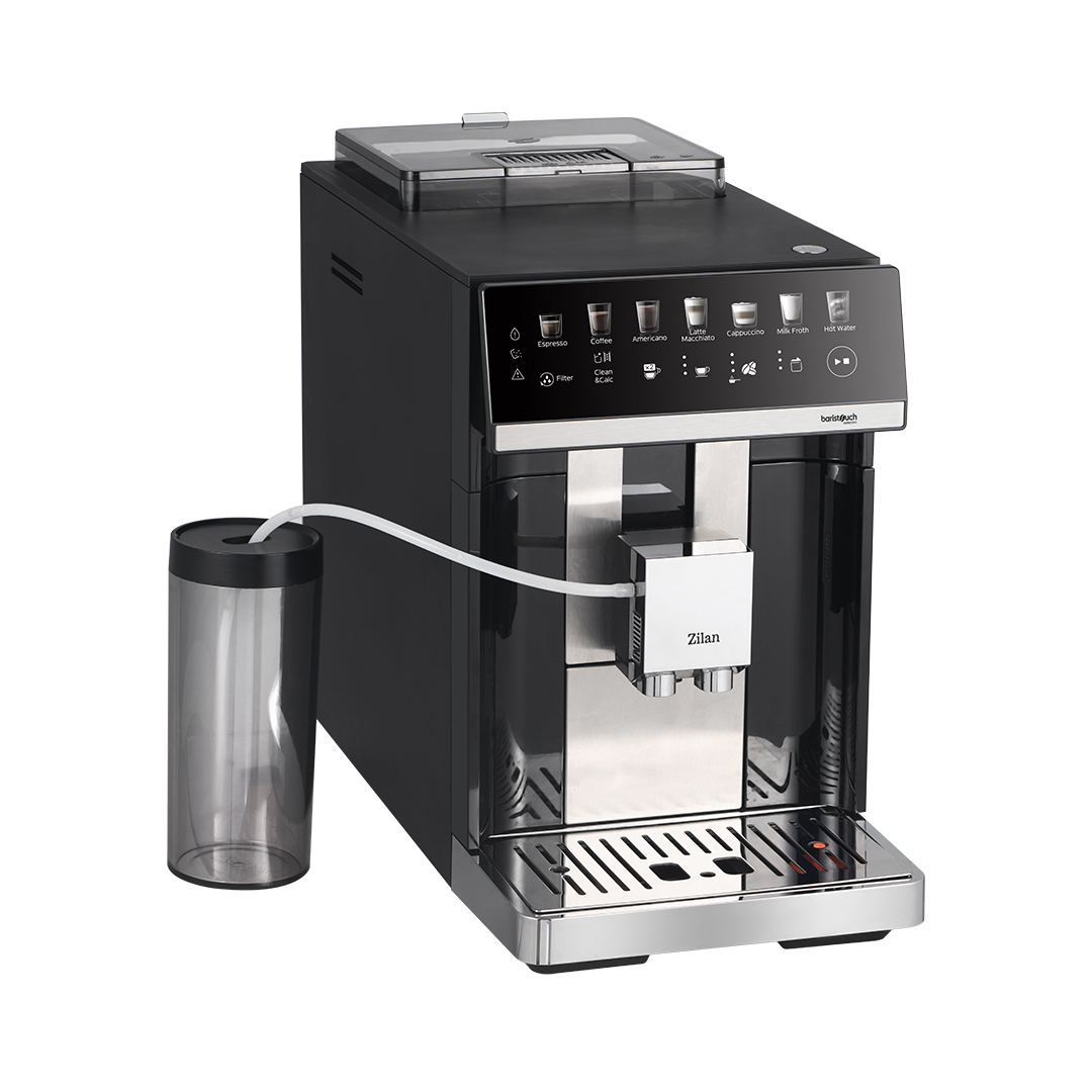 Espressor automat cu rasnita incorporata Zilan ZLN9000, Rezervor apa 1.8L, Recipient boabe 250g, Putere 1450-1725W