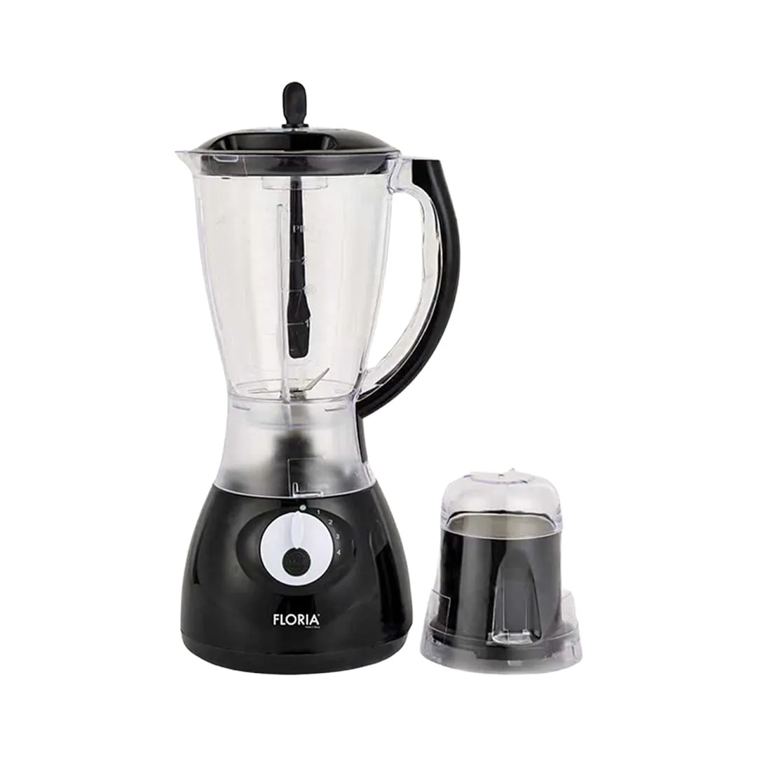 Blender Zilan ZLN4765 2 in 1 cu rasnita incorporata – 300W, vas 1.5L, functie Pulse