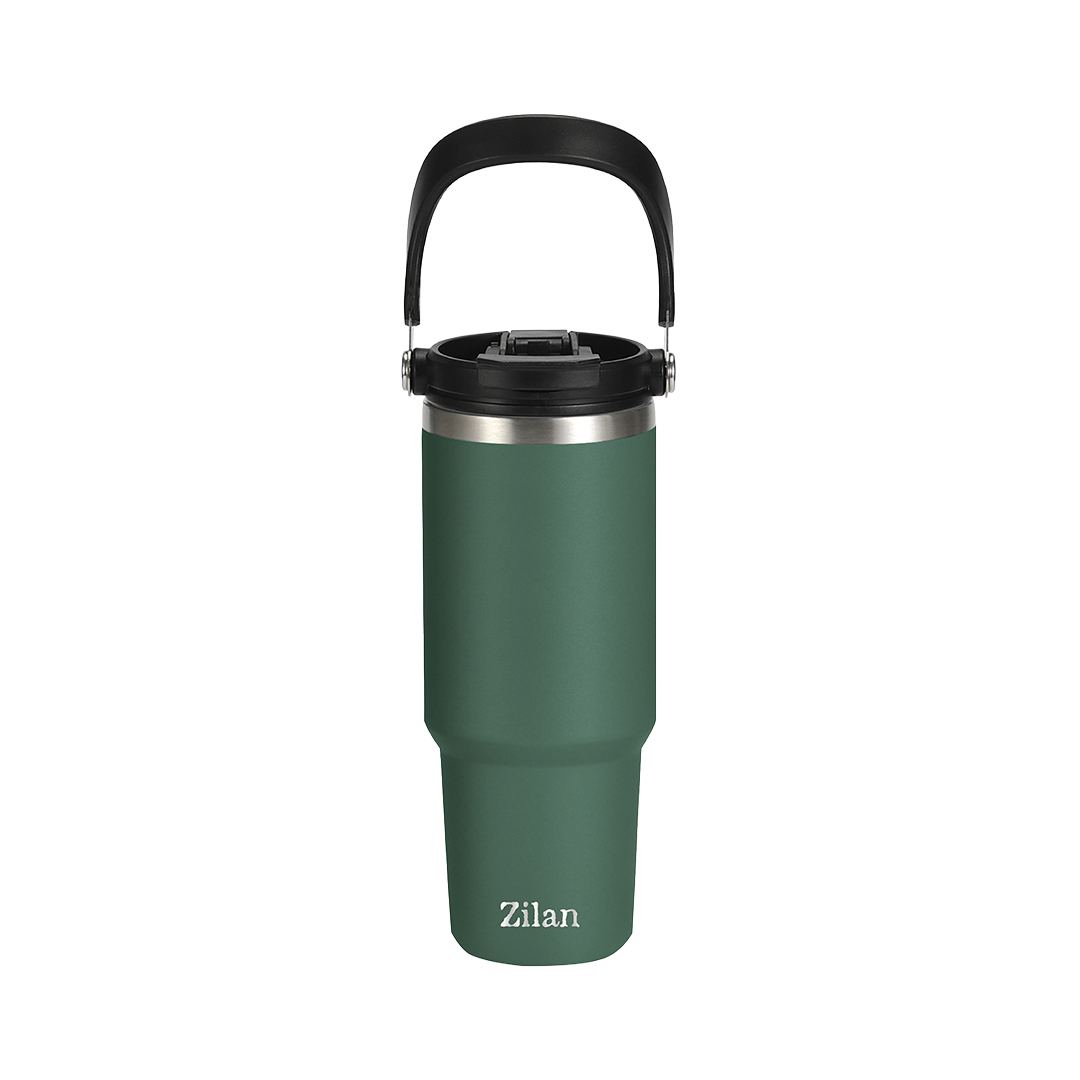 Termos Zilan ZLN5205, 0,9 L, din inox 304 – Pastreaza bauturile reci 24 ore si calde 12 ore