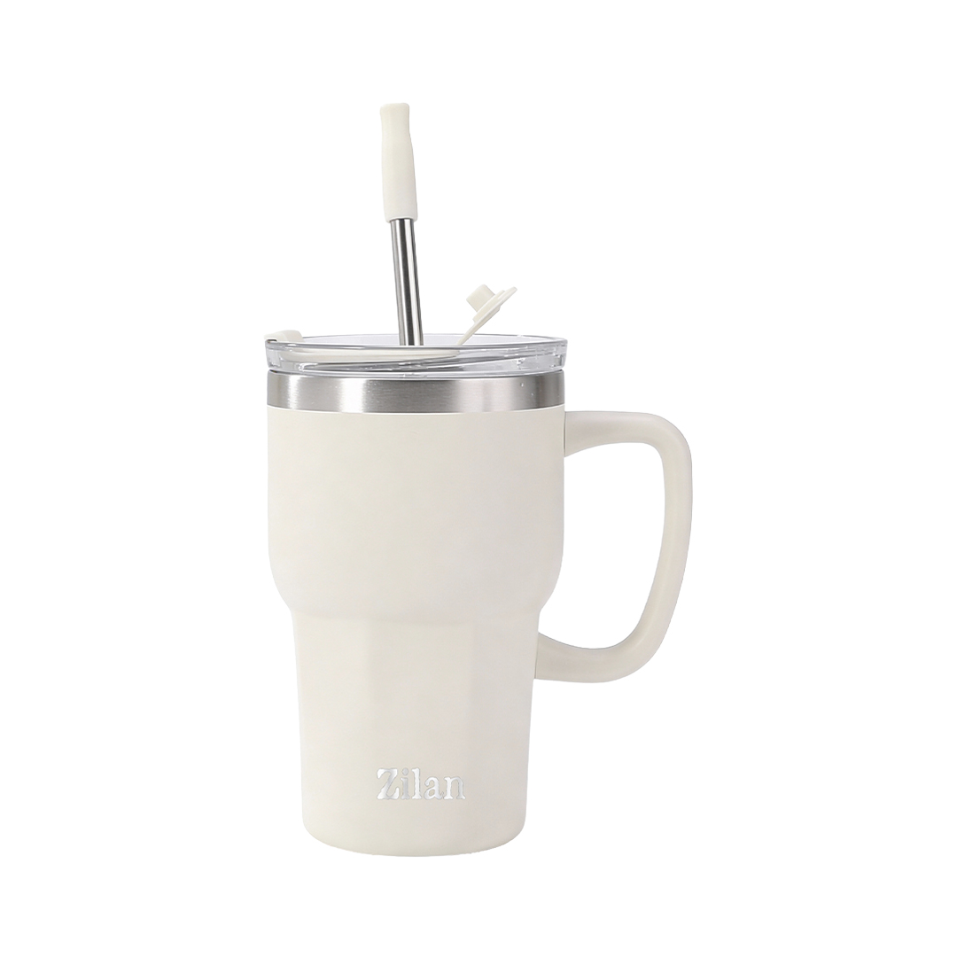 Termos pentru cafea Zilan ZLN5229, 600 ml, inox 304, pastreaza bauturile reci 12 ore si calde 6 ore