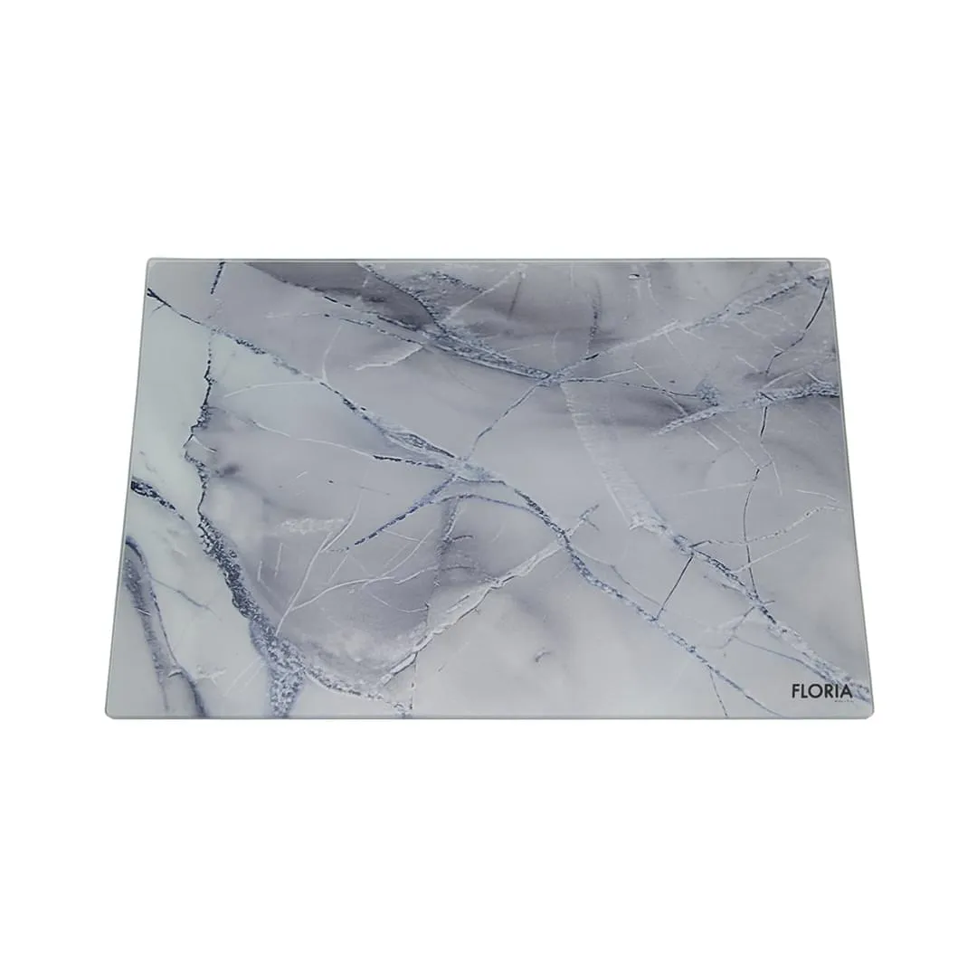 Tocator din sticla securizata Floria ZLN4826 – 25 x 35 cm, Suprafata neteda, Picioruse antiderapante
