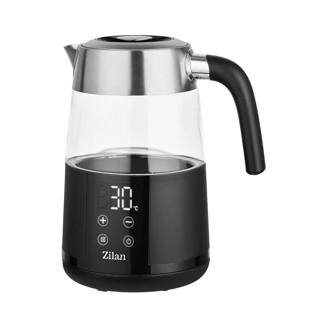 Fierbator Apa 1.7L Digital Cu Pereti Dubli Sticla ZILAN ZLN5403