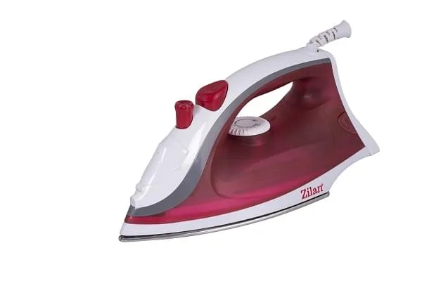 Fier de calcat ZILAN ZLN-8410 - 1600W, talpa inox, sistem abur vertical/ orizontal, functie anti-calcar