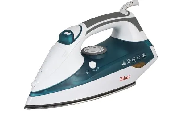 Fier de calcat ZILAN ZLN8441 cu talpa inox, 2200W, sistem spray si functie anticalcar