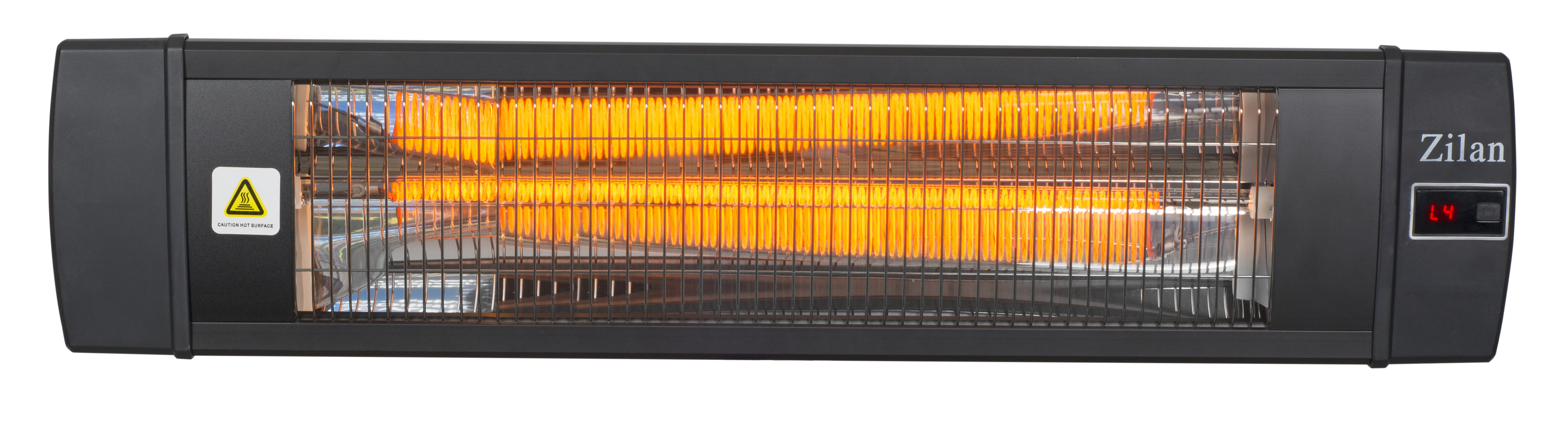 Radiator Infrarosu cu Fibra Carbon ZILAN ZLN-1624 - 2000W cu Telecomanda si 4 Trepte Putere