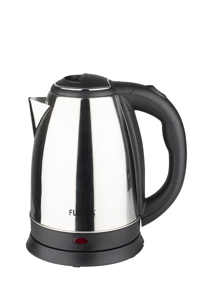 Fierbator electric FLORIA ZLN-2768 Inox - 1.8L, 1500W, baza rotativa 360°, auto-oprire