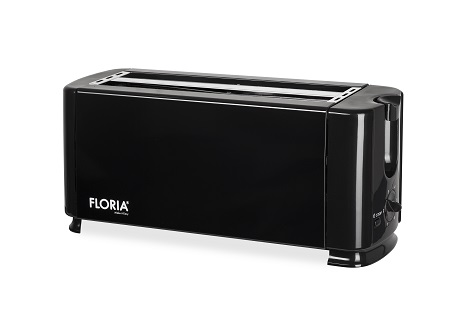 Prajitor paine dublu FLORIA ZLN-2706 - 4 felii, 1300W, 6 trepte rumenire, negru