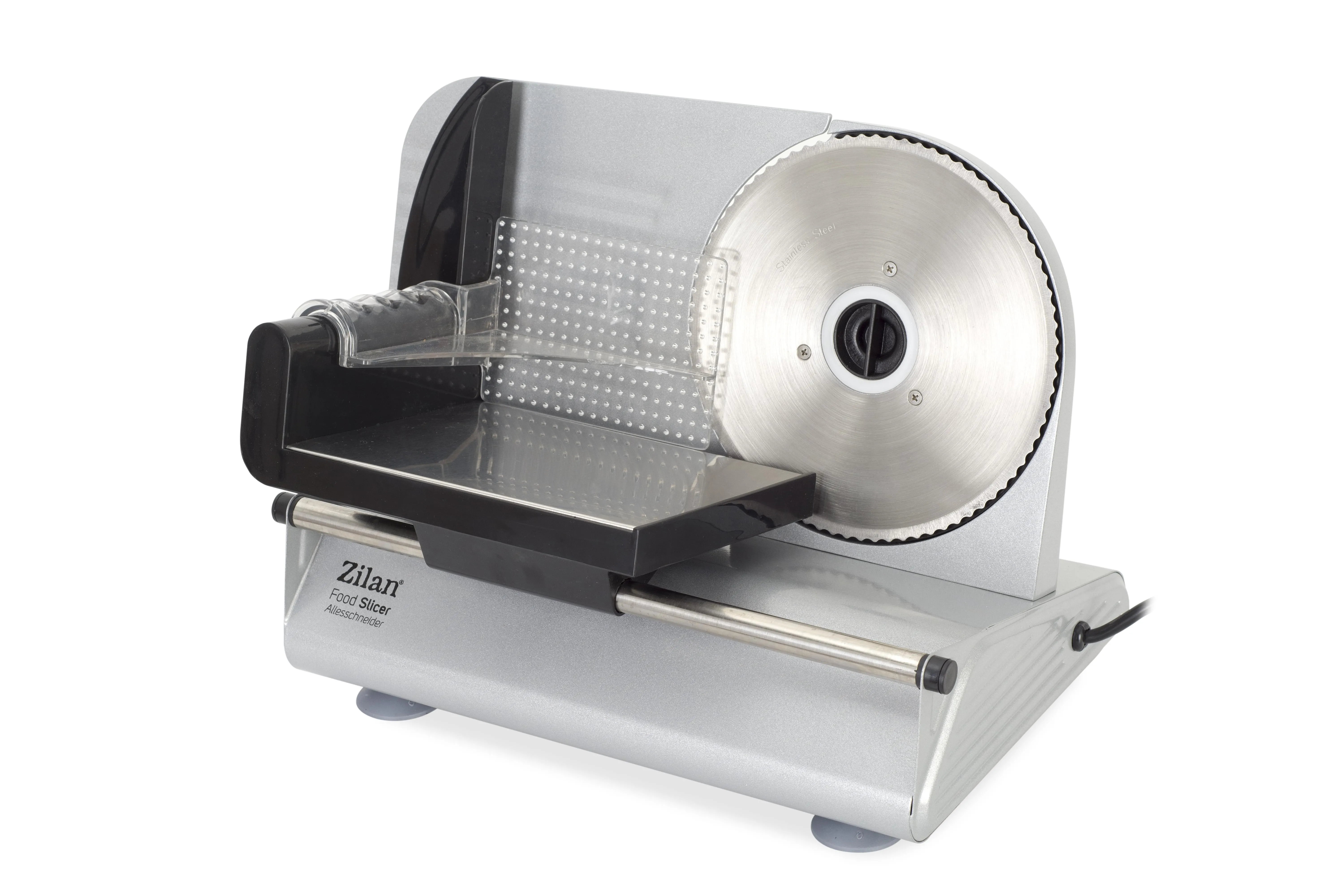 Feliator electric Zilan ZLN-3376, 150W, lama inox 19cm, grosime reglabila 1-15mm