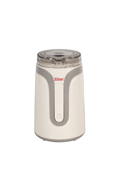 Rasnita electrica de cafea ZILAN ZLN-7992, 150W, cuva inox 50g, design crem elegant