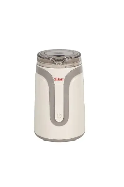 Rasnita electrica de cafea ZILAN ZLN-7992, 150W, cuva inox 50g, design crem elegant