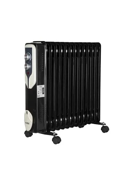 Calorifer electric Floria ZLN-3673 - 2500W, 13 elementi, termostat reglabil, pentru incaperi pana la 25m²