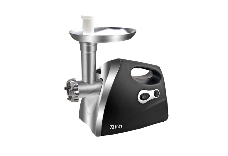 Masina de tocat carne ZILAN ZLN-7599, 1200W, Accesorii carnati incluse, Functie revers, 1.6kg/min