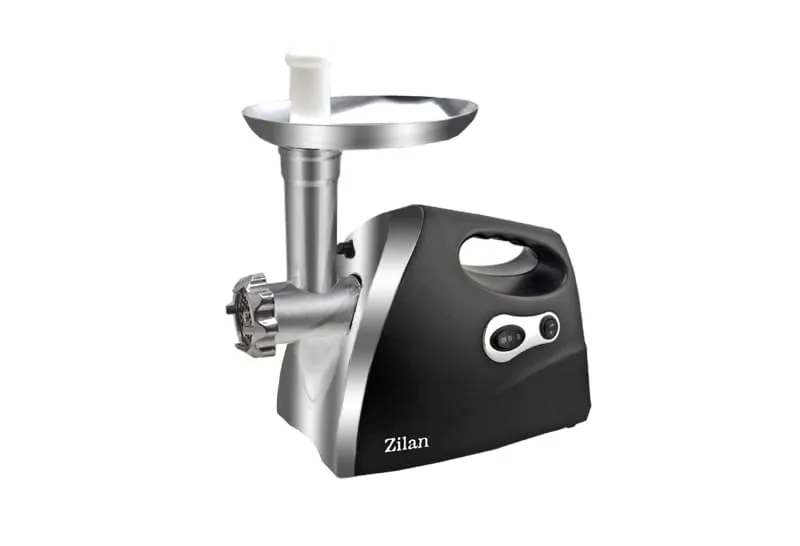 Masina de tocat carne ZILAN ZLN-7599, 1200W, Accesorii carnati incluse, Functie revers, 1.6kg/min