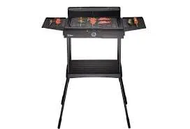 Gratar electric cu picior ZILAN ZLN-3789, 2400W, termostat reglabil, suprafata 41x26cm