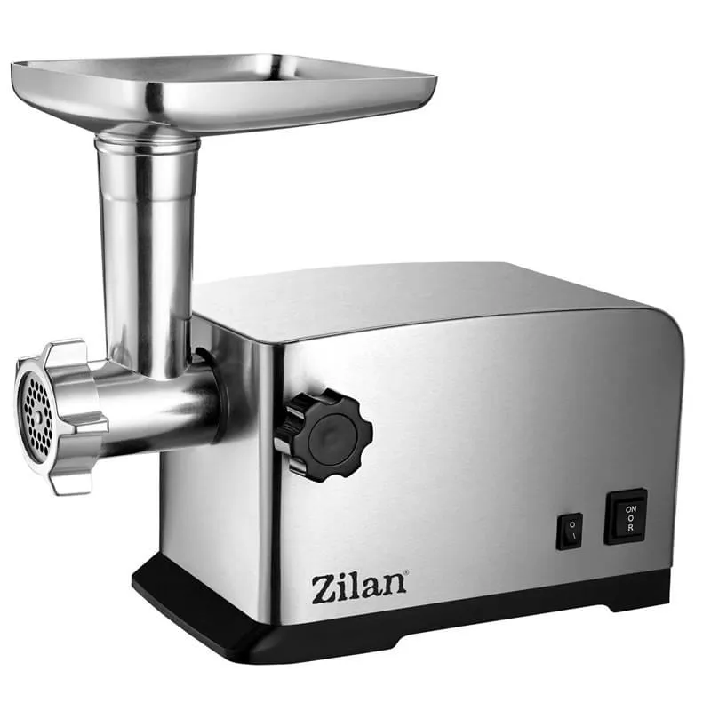 Masina de tocat carne Zilan ZLN-2409 - 1800W, functie revers, accesorii carnati si kebbe