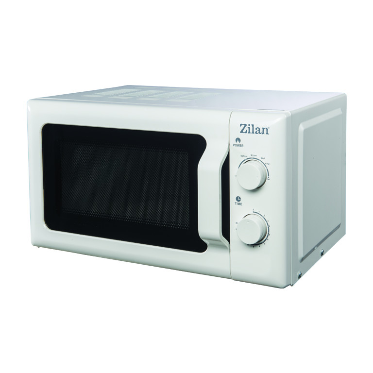 Cuptor cu microunde ZILAN ZLN-1174, alb, 20L, 700W - dezghetare automata, 6 niveluri de putere