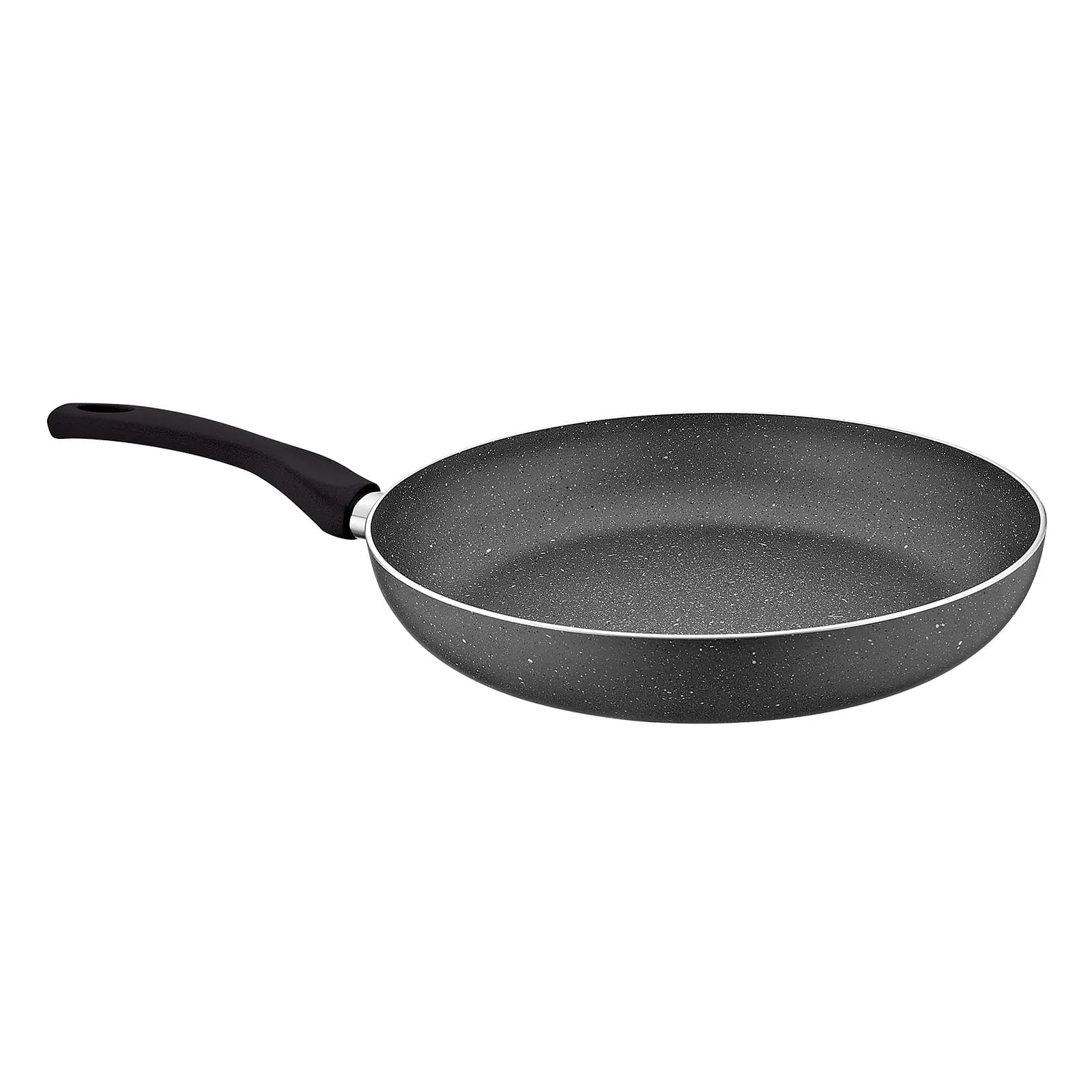 Tigaie aluminiu ZILAN ZLN-1945 cu strat granit non-stick, diametru 22 cm, gri