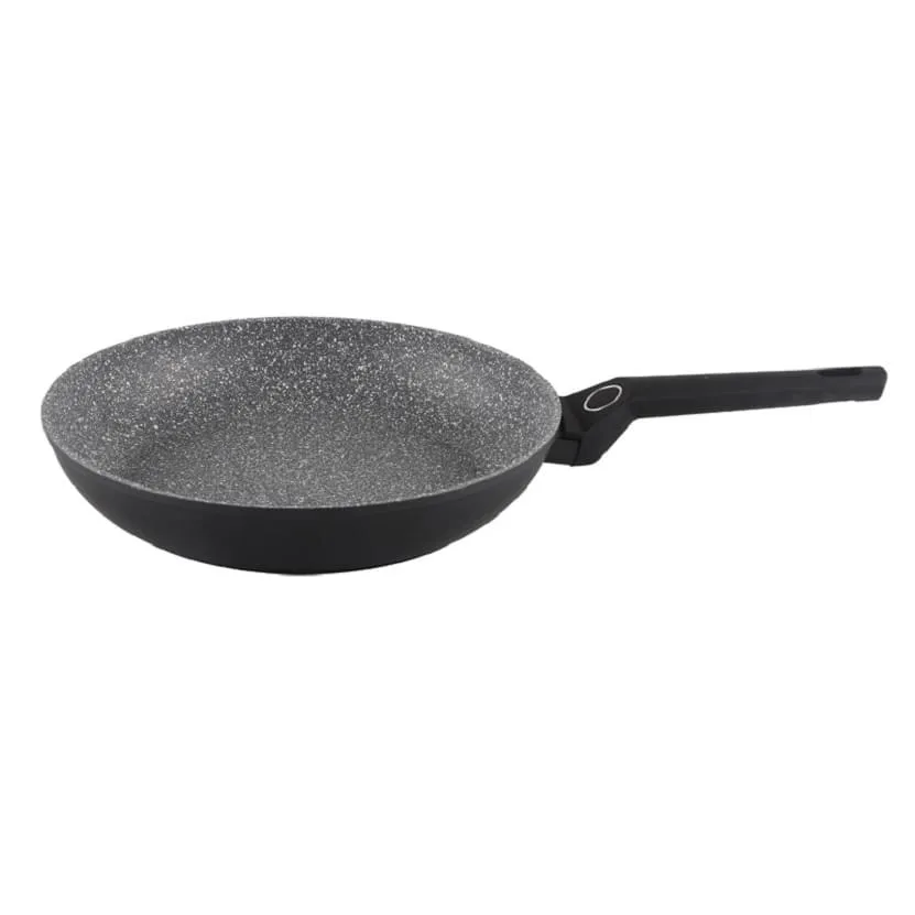 Tigaie Zilan ZLN-3291 cu interior granit 24cm - antiadeziva, compatibila inductie, maner ergonomic