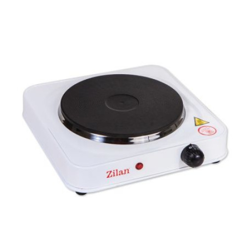 Plita electrica ZILAN ZLN-2173 - 1500W, compacta cu termostat 5 trepte, design alb modern