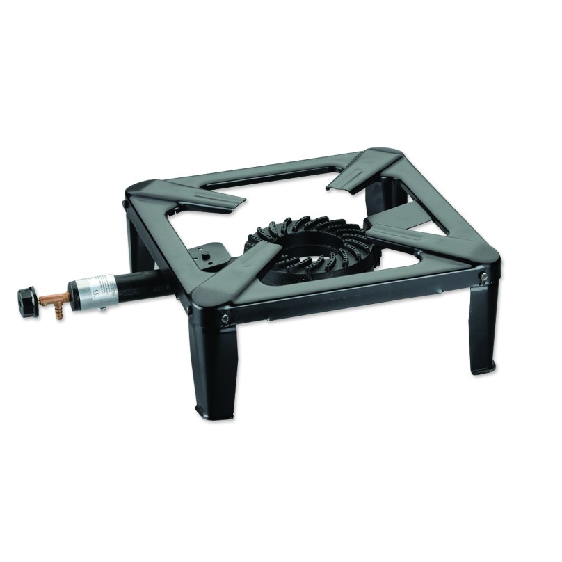 Arzator GPL exterior ZILAN ZLN-6409 - Metalic patrat 25000 kcal/h pentru camping si gradina