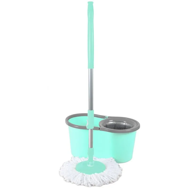 Mop Rotativ cu Galeata LISA ZLN-1389 - Sistem 360° Microfibre, 17L, Curatenie Eficienta