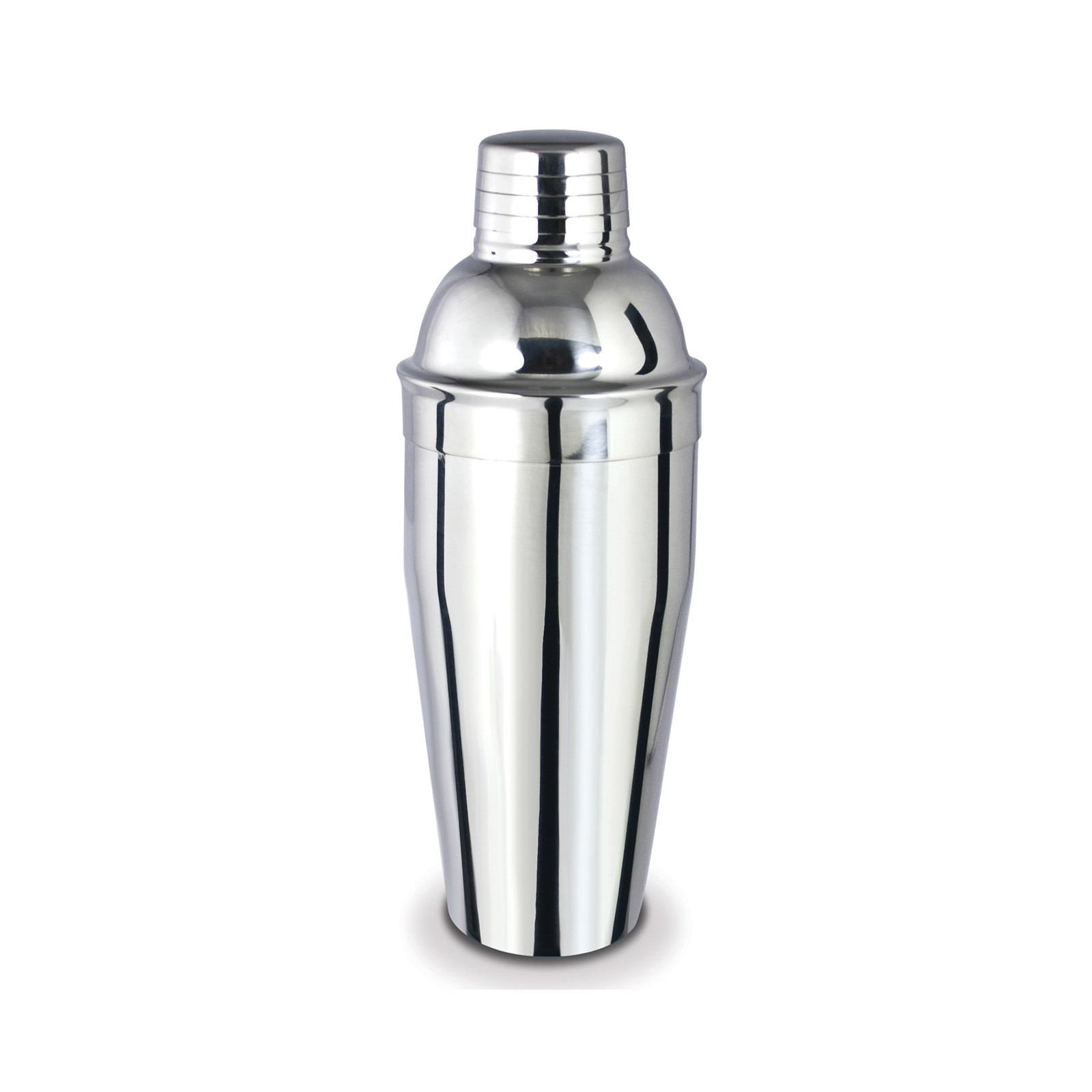 Shaker cocktail Floria ZLN-2546 din otel inoxidabil - 500ml - tip cobbler premium