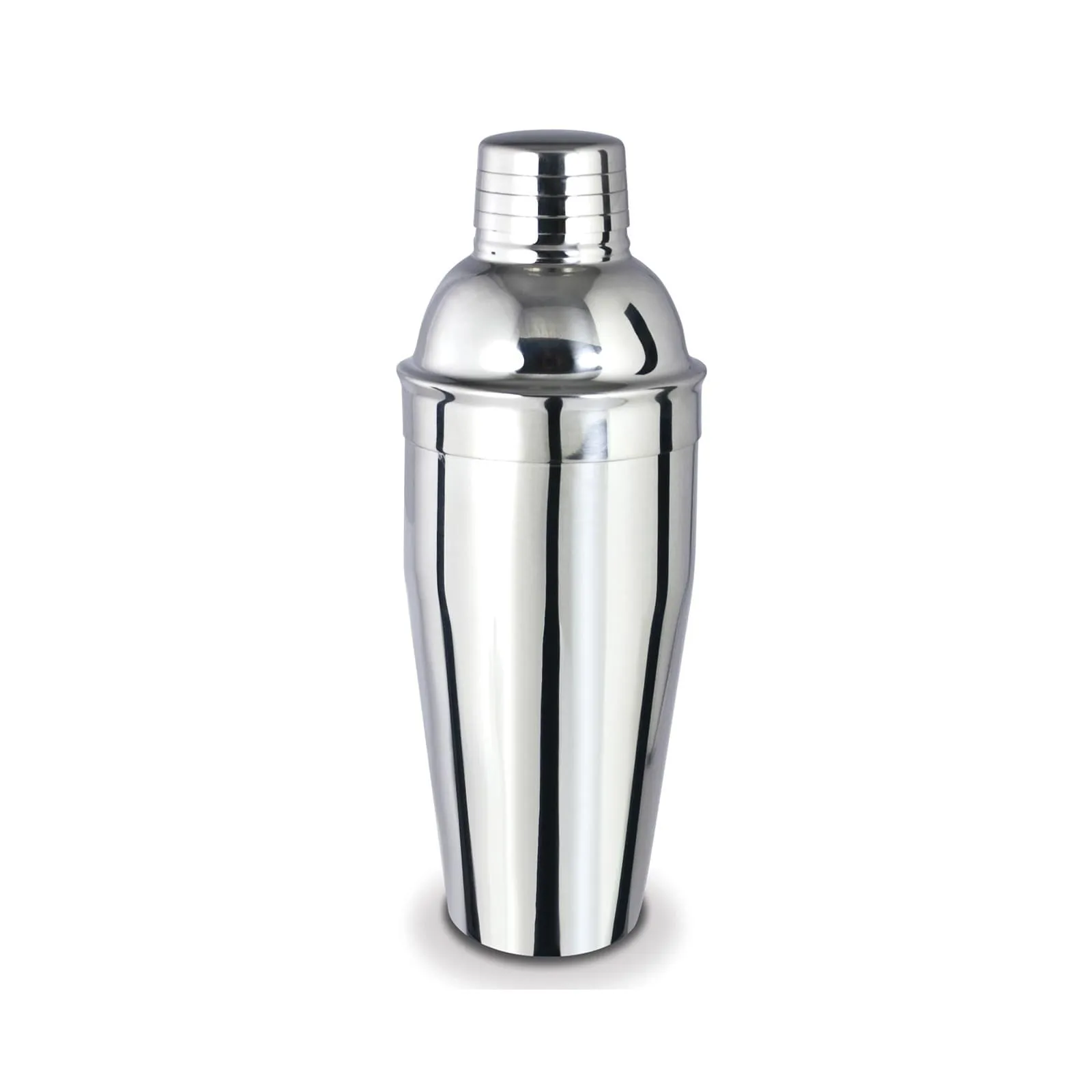 Shaker cocktail Floria ZLN-2546 din otel inoxidabil - 500ml - tip cobbler premium