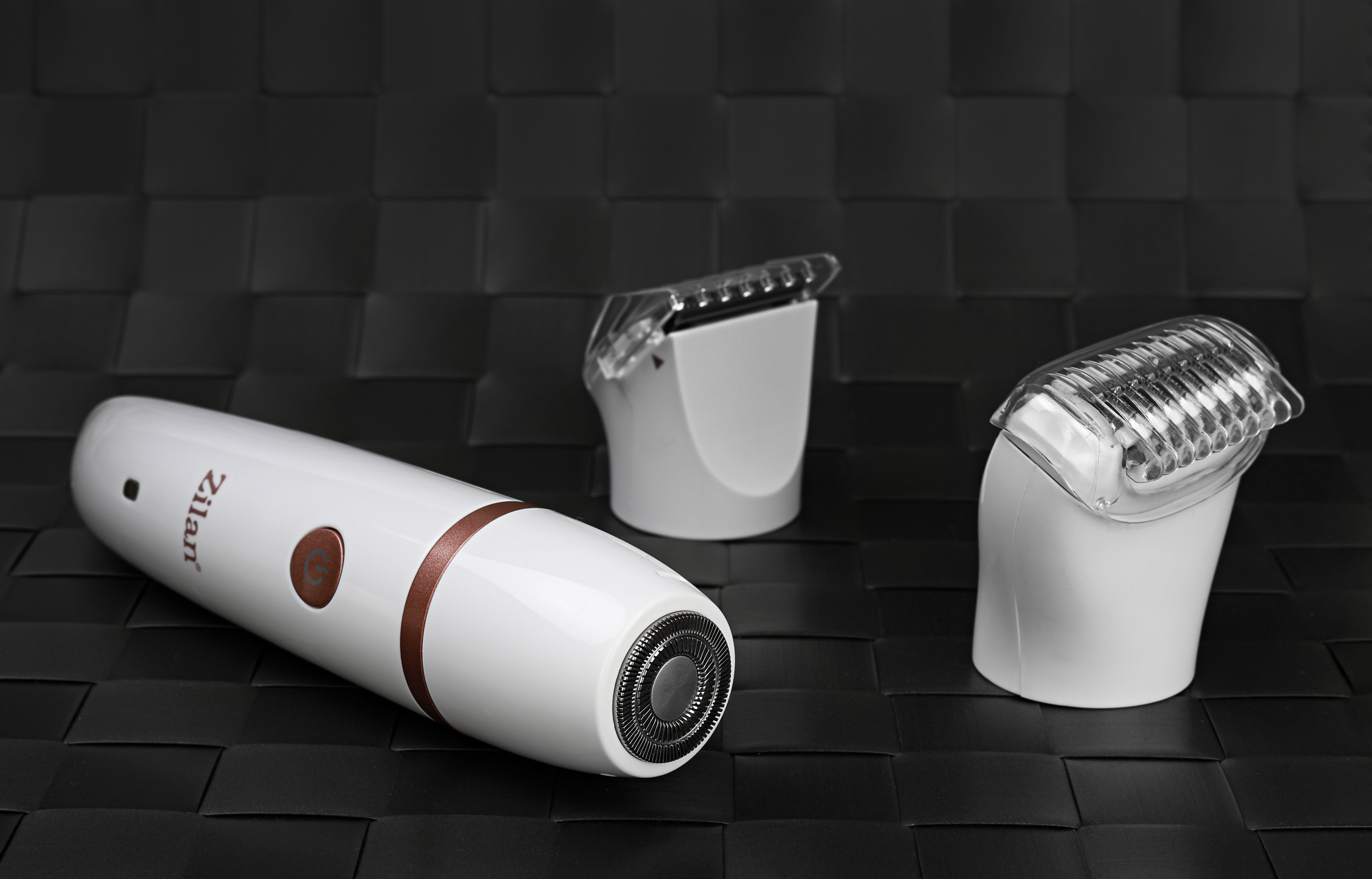 Aparat de epilat profesional Zilan ZLN8740, 3 în 1, încărcare USB
